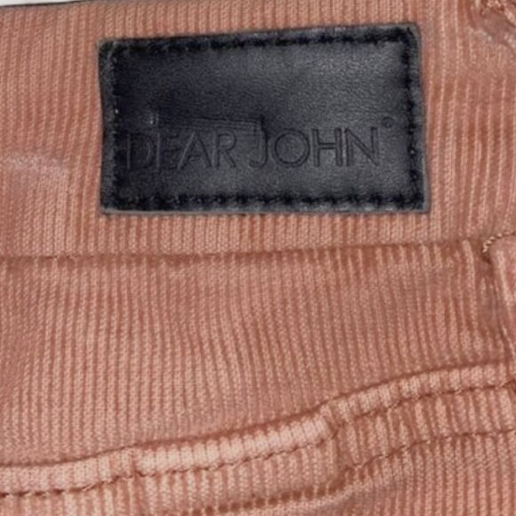 Dear John Corduroy Mini Skirt Size 29 Distressed Raw Hem Stretch Y2K Boho - Picture 6 of 9